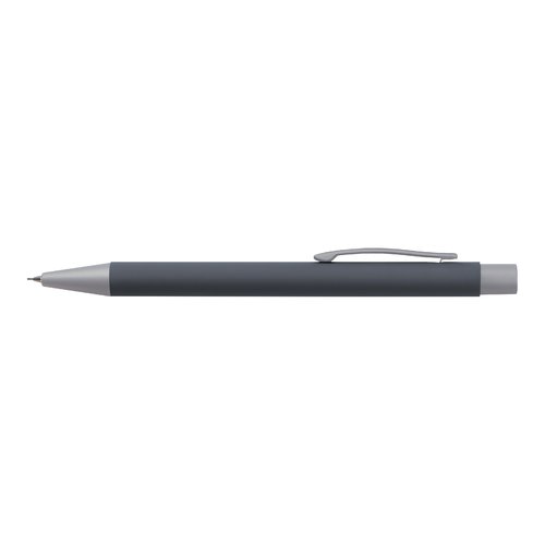 Anthracite writing set with ballpoint pen and case.