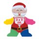 Multicolor highlighter in Santa shape.