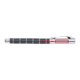 Metal writing set with ballpoint pen and case.