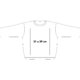 Cotton sweatshirt with round neck and long sleeves.