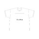 Cotton t-shirt with short sleeves and round neck.