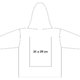 Cotton hoodie with hood and kangaroo pocket.