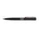 Black metal twist ballpoint pen with clip.