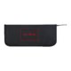 Black fabric barbecue utensil set with zipper.