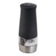 Black electric spice mill with pattern.