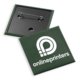 Button with safety-pin fastener