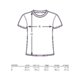 Cotton T-Shirt with crew neck and short sleeves.