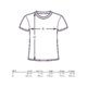Cotton t-shirt with short sleeves and crew neck.