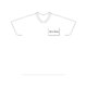 Cotton unisex t-shirt with short sleeves.