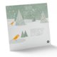 Paper advent calendar with folding.