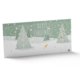 Paper Advent calendar with numbered doors.
