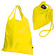 Yellow morph bag with drawstring.