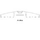 Fabric sweatshirt with long sleeves for men.