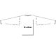 Fabric sweatshirt with long sleeves for men.