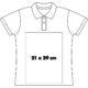 Women's short-sleeved polo shirt.