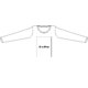 Men's long-sleeved cotton t-shirt with crew neck.