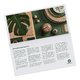 Paper folding cards with partial spot UV varnish and long-side groove.