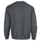 Heather gray cotton-blend sweatshirt for men.