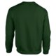 Dark green cotton-blend sweatshirt for men.