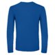 Royal blue cotton long-sleeved T-shirt for men.