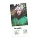 Portrait paper folding cards with partial raised varnish.