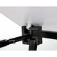 Foldable counter made of textile and metal, system only.