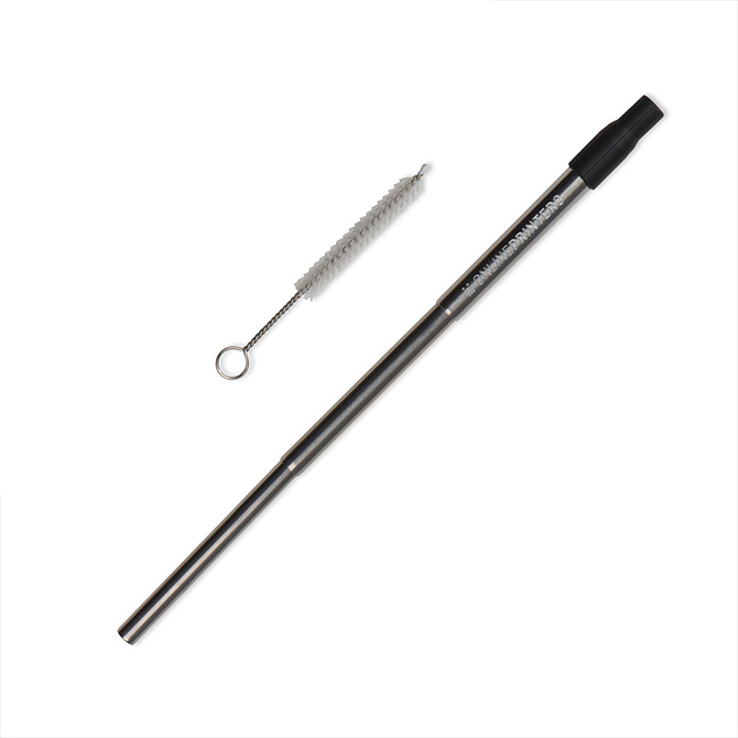 Walsall telescopic metal straw