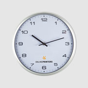 Wall clock with click system Gilbert