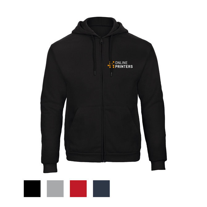 B&C full zip sweatshirts