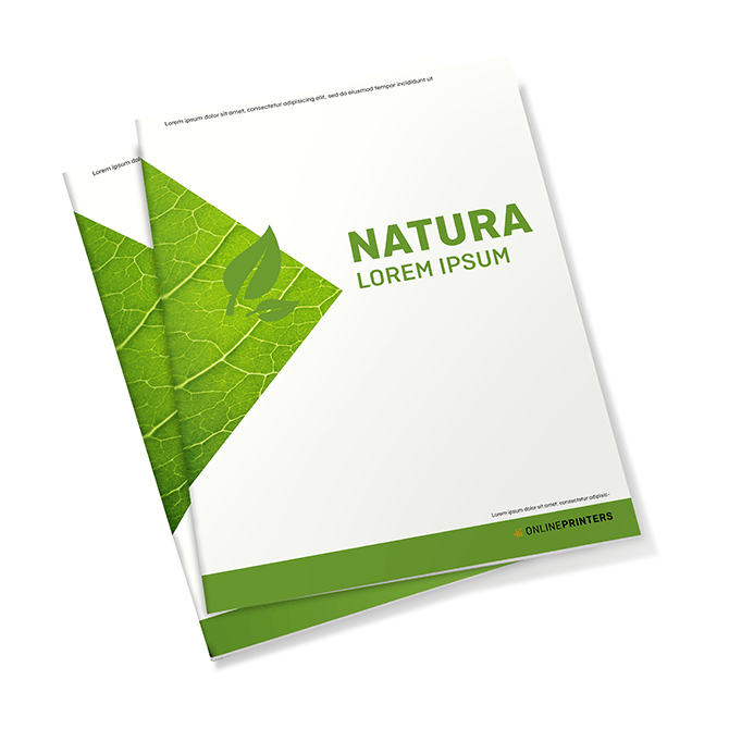 Image Brochures eco/natural paper