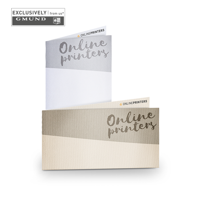 Folded business cards Exclusive