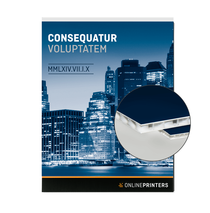 Image Corrugated plastic sheets (large print runs)
