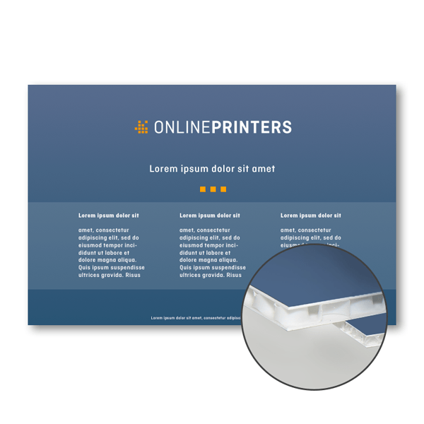 Image Corrugated plastic sheets (large print runs)