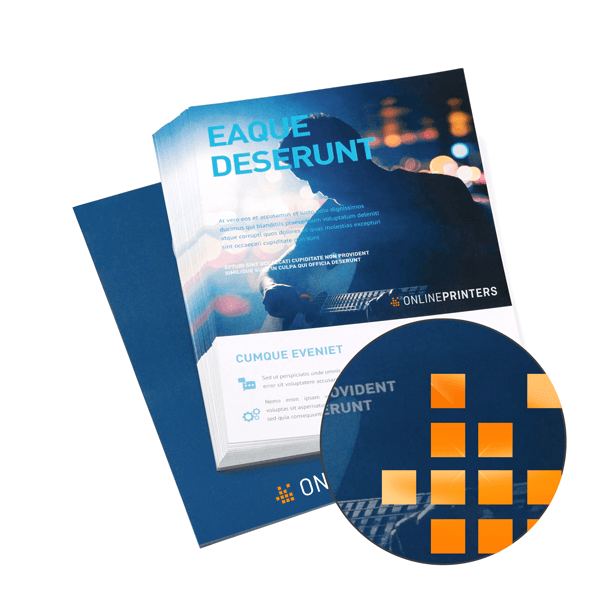 Flyers & Leaflets with spot finish