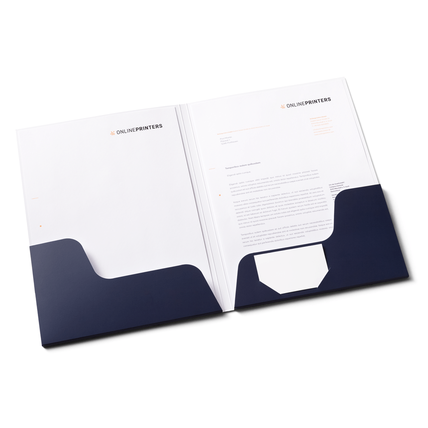 Image Folders with glued flaps