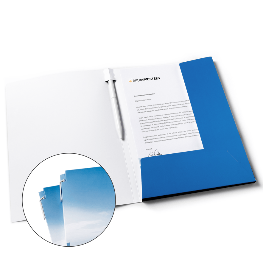 Image Folders with pen holder