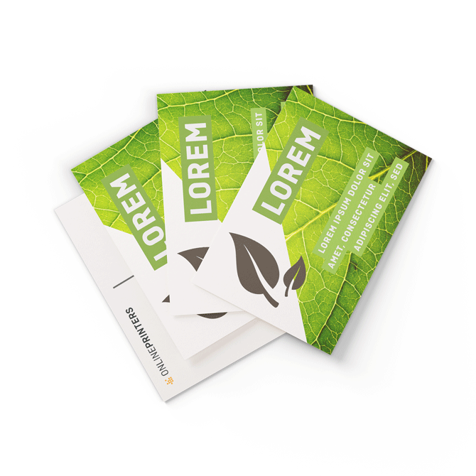 Image Eco/natural paper postcards