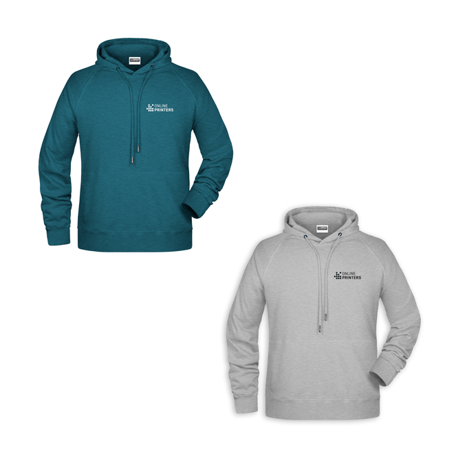 Organic cotton men's hoodies