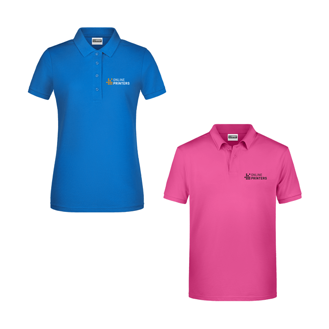 Organic cotton polo shirts