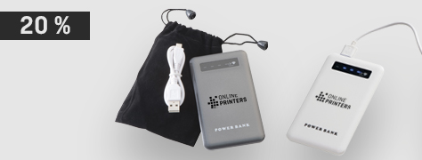 Perfect to go: 'Kingsville' power banks