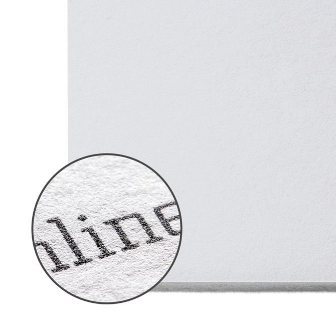 Image Macro shot of recycled board with a matt, slightly uneven surface made from recycled material.