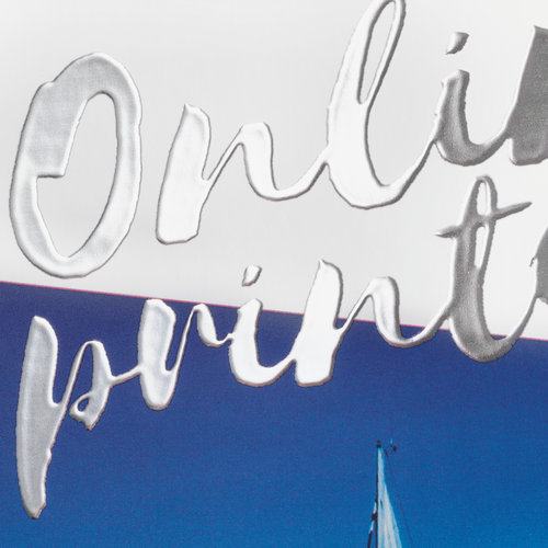 Flyers with spot silver foil