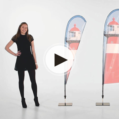 Drop Flag, print, 80.0 x 256.0 cm 1