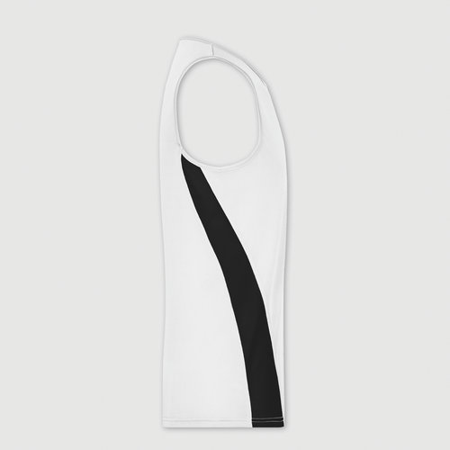 white / black