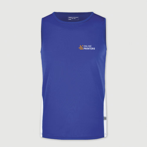 royal blue / white