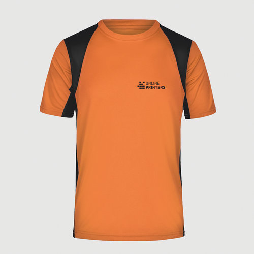 orange / black