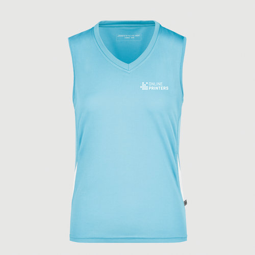 light blue / white
