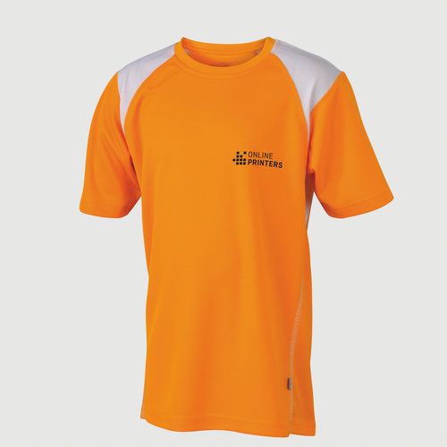 orange / white