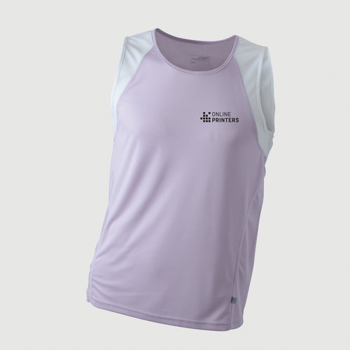 purple / white