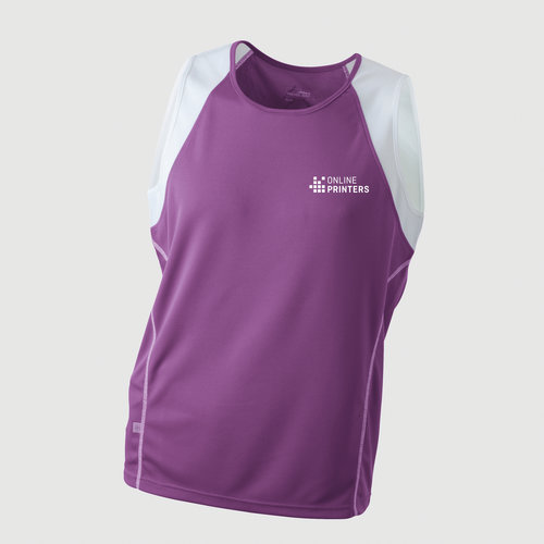 magenta / white